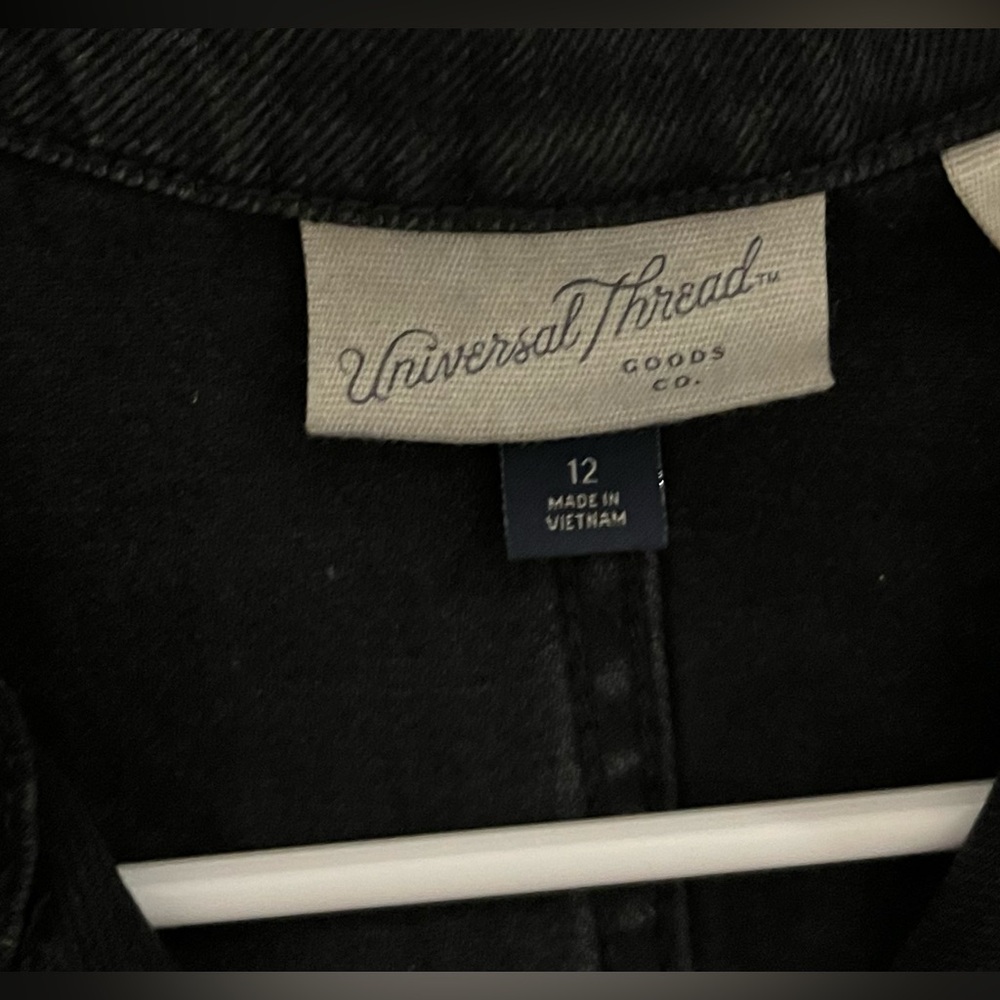 Universal Thread Black Button Up Jumpsuit - image 5